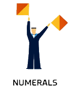 Semaphore Numerals
